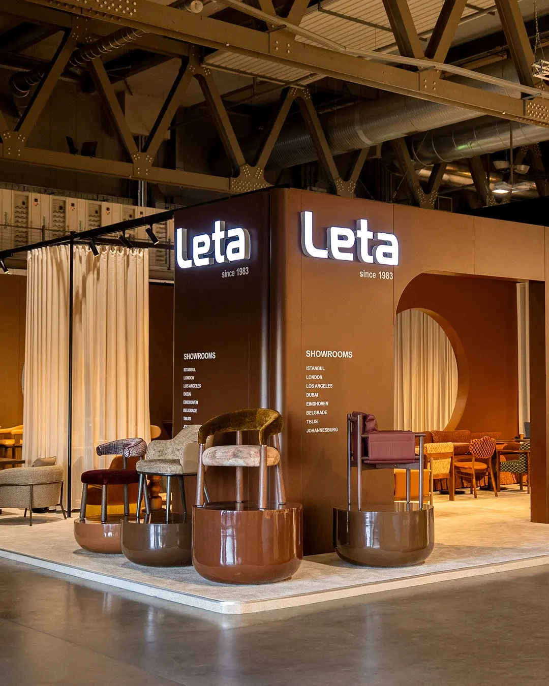 Leta Meubelen was van 21 t/m 26 april aanwezig op de Salone del Mobile in...