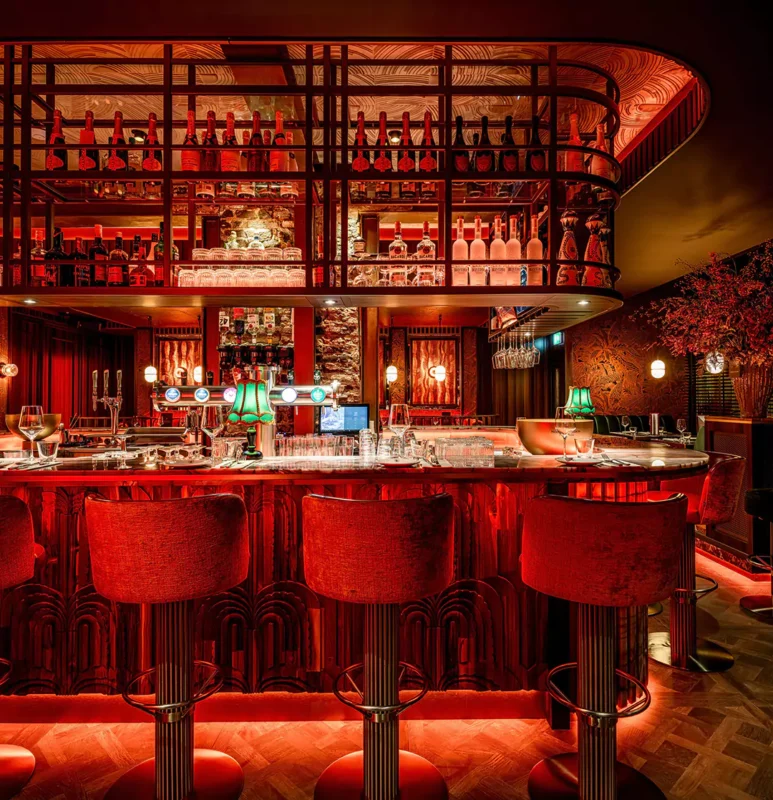 bar nola 4 - glazen meubelen