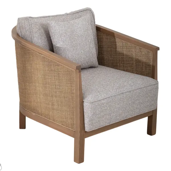 SEBES WICKER 1 - glazen meubelen
