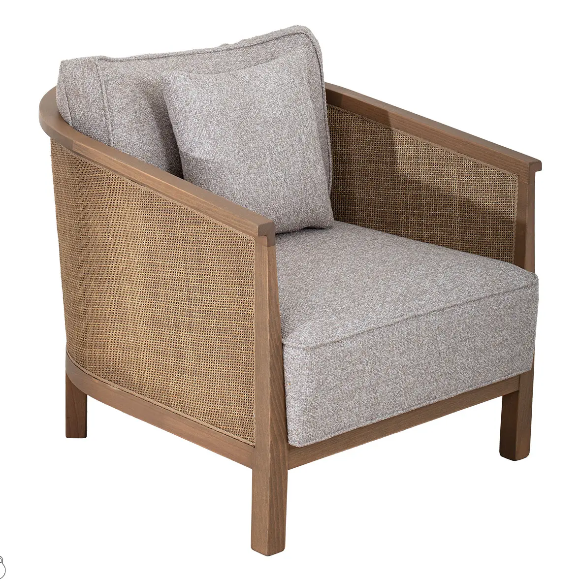 SEBES WICKER 1 - glazen meubelen