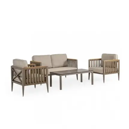 Urun Arendal Rope Double Dis Mekan Set 01 - bench meubelen