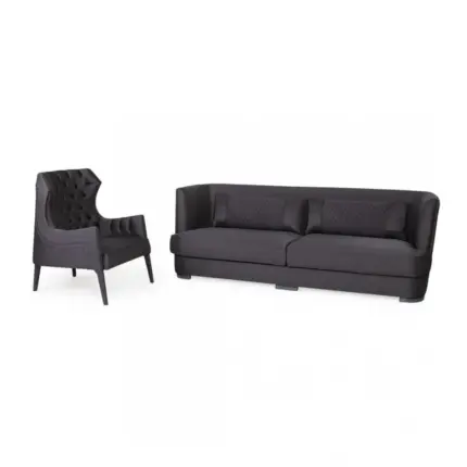 Urun Barney Sofa Koltuk 01 - glazen meubelen