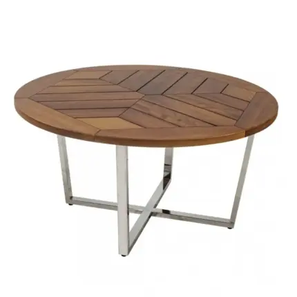 Urun M 2320 Iroko Ahsap Masa 01 - Banken op maat