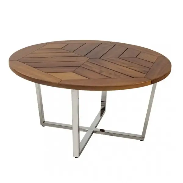 Urun M 2320 Iroko Ahsap Masa 01 - Banken op maat