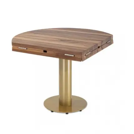 Urun M 500 Walnut Wood Folding Ahsap Masa 03 - glazen meubelen
