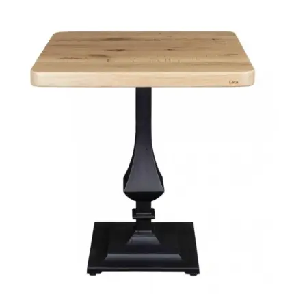 Urun M 530 Oak Solid Ahsap Masa 01 - restaurant bank