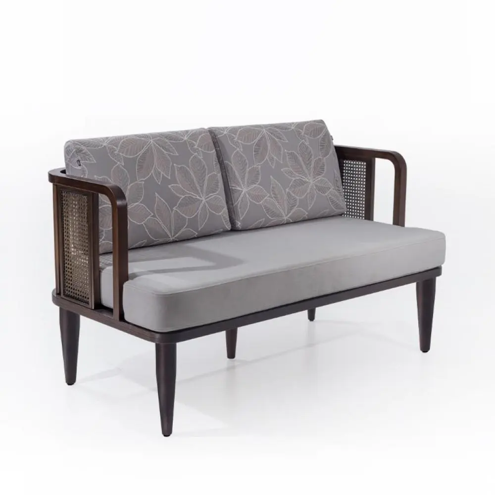 Urun Nidus Wicker Double Bank 01 - glazen meubelen