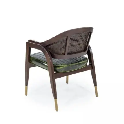 Urun Ramiro Stripe Wicker Ic Mekan Sandalyei 02 - lounge stoelen horeca