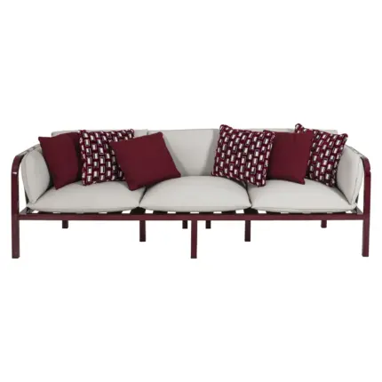 KAVI ALUMINUM SOFA 1 - terrasbank horeca
