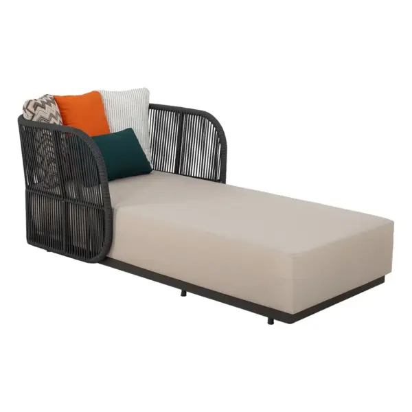 MADUNE ROPE SUNBED 2 - lounge stoelen horeca
