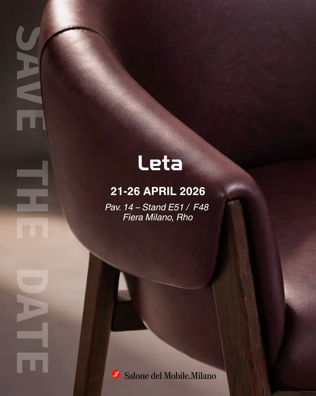 Architecten, designers, hospitality professionals.. Ben je aanwezig op Salone del Mobile? Dan is dit hét...